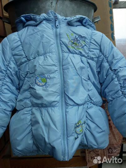 Детская куртка и комбинезон