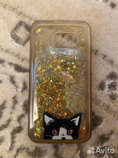 Чехол-зарядка на samsung galaxy s6 edge