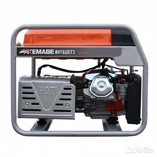 Генератор бензиновый KM2500H 2,0кВт 220В 16л.с. ру