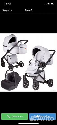 Коляска anex cross 3 в 1
