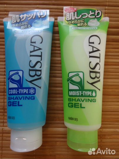 Японский гель для бритья Mandom gatsby