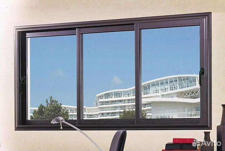 Окна алюминиевые в любое помещение