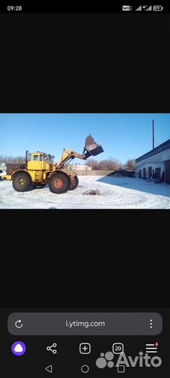 Фронтальный погрузчик Кировец К-700, 1998