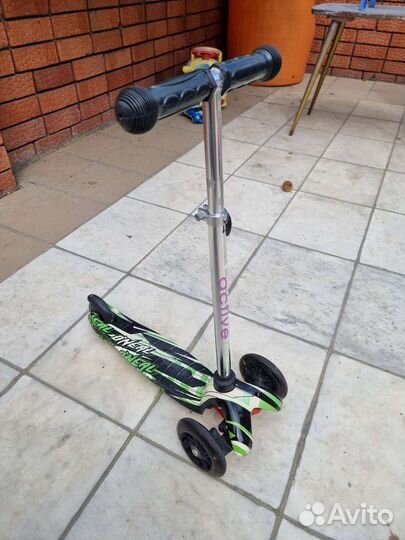 Самокат детский трехколесный бу