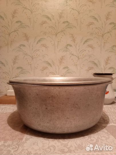 Таз алюминиевый