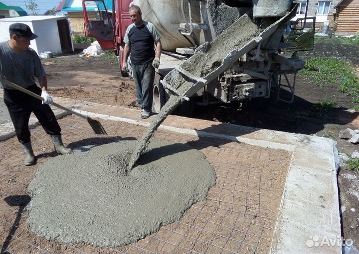 Бетон напрямую с завода марка М100