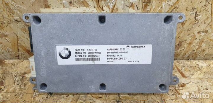 Блок телефона Bmw 7 E65 4.4 2003