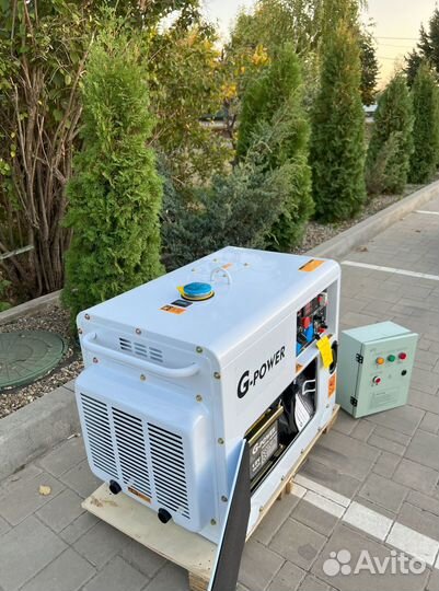 Дизельный генератор 10 kW G-power