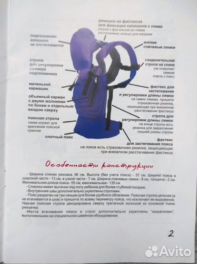 Слинг-рюкзак 