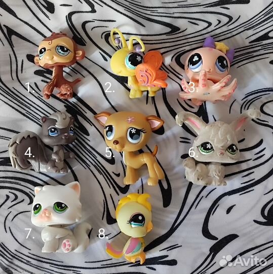 Littlest pet shop кошки, собаки