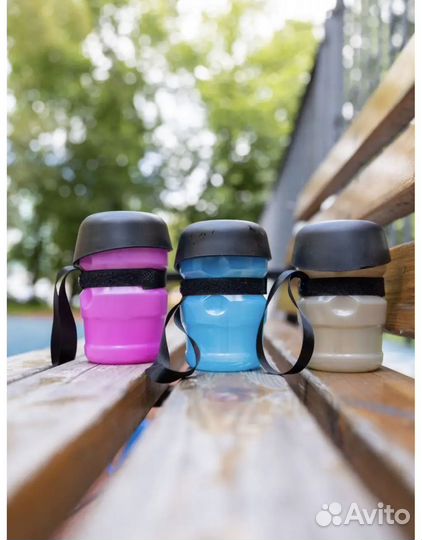 Поилка для животных дорожная новая