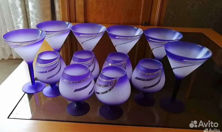 Набор цветное стекло СССР