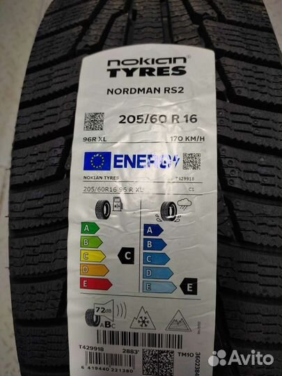 Nokian Tyres Nordman RS2 205/60 R16 96R