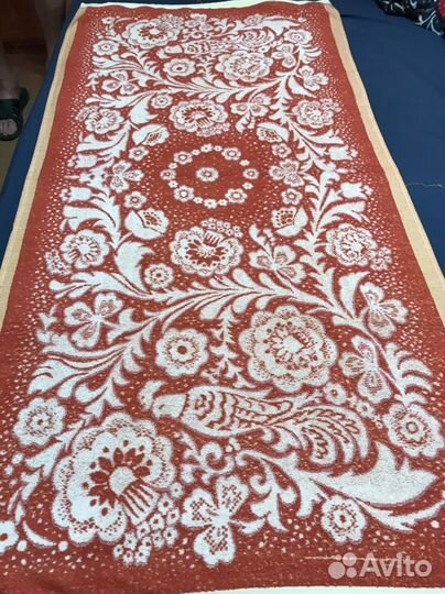 Полотенце банное махровое СССР