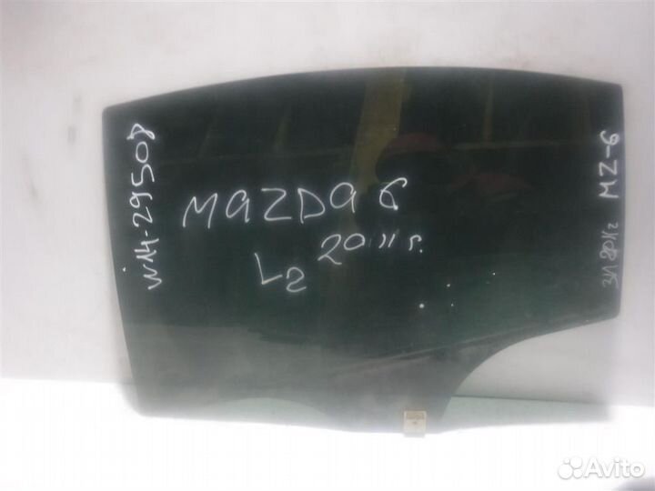 Стекло двери задней левой Mazda Mazda 6 (GH) 2007