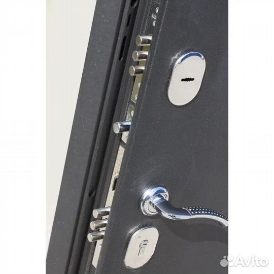 Дверь входная Garda Муар 8 мм Белый ясень