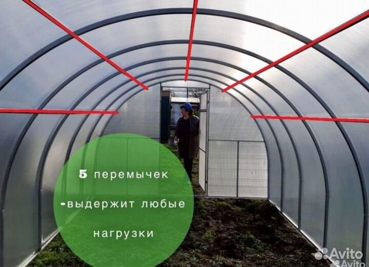 Теплица из поликарбоната