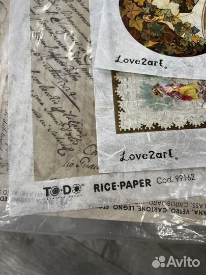 Рисовая бумага для декупажа