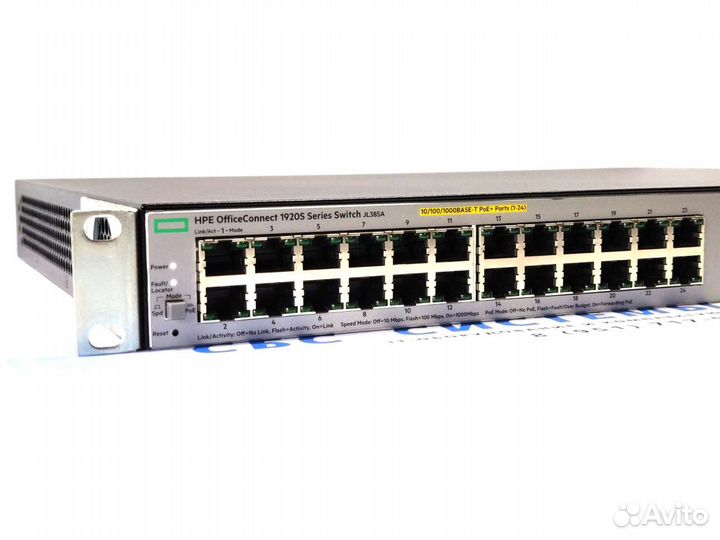 Коммутатор HP (PoE+) JL385A OfficeConnect