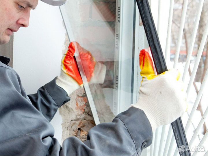 Стеклопакет с установкой