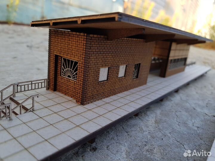 Перрон 1/87. Кит набор для сборки