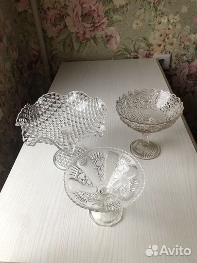 Ваза на ножке. Клеймо мф 1903 год