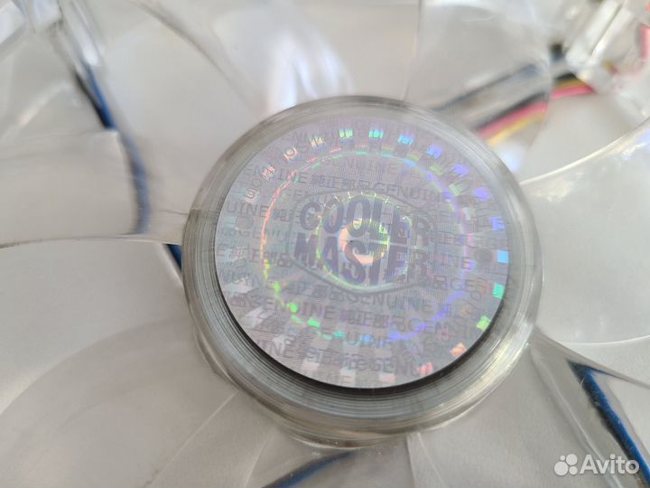 Кулер для корпуса пк с синей подсветкой 120 X 120