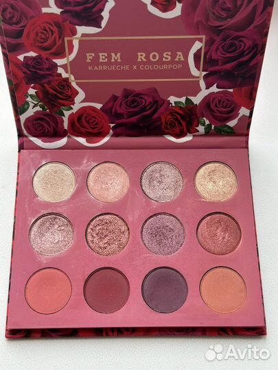 Палетка теней Colourpop She Fem Rosa