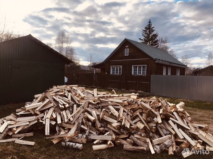 Дрова колотые