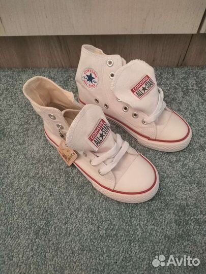 Кеды converse высокие новые 18,5