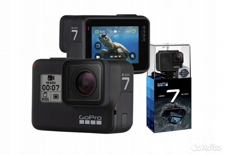 Экшн камера gopro hero 7 black