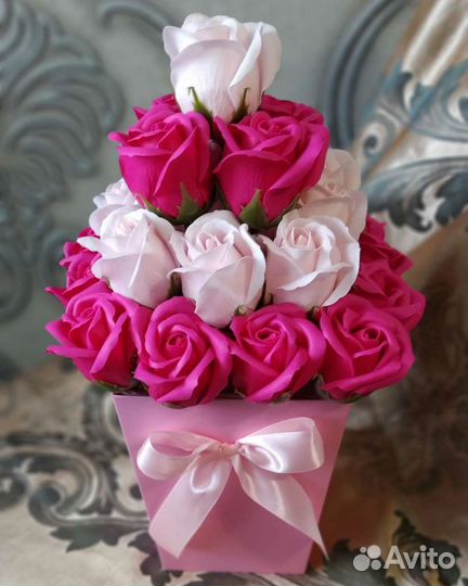 Мыльные букеты