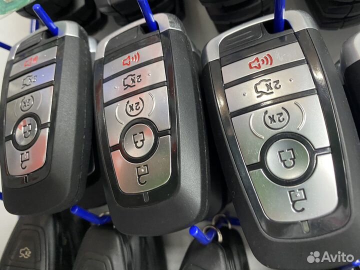 Ключ Mustang Ford 902 мгц с автозапуском