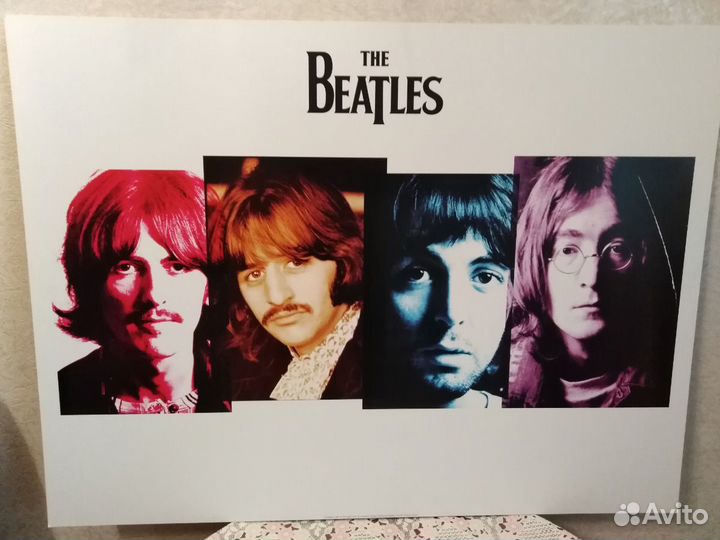 Постер знаменитого английского ансамбля 