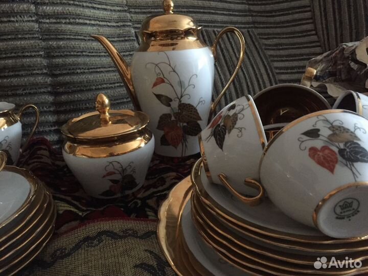 Чайный сервиз kahla гдр. Редкий