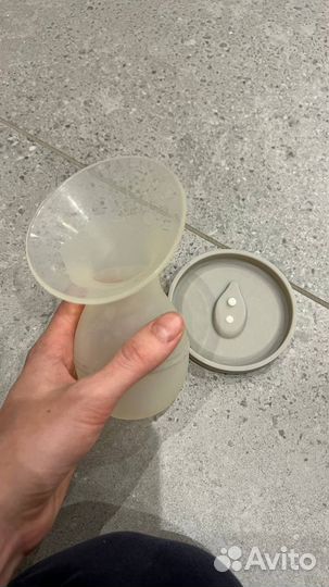 Молокоотсос avent ручной и пакеты для гв
