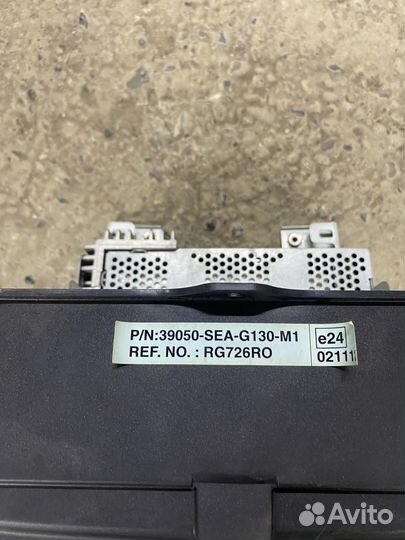 Магнитола для honda accord 7