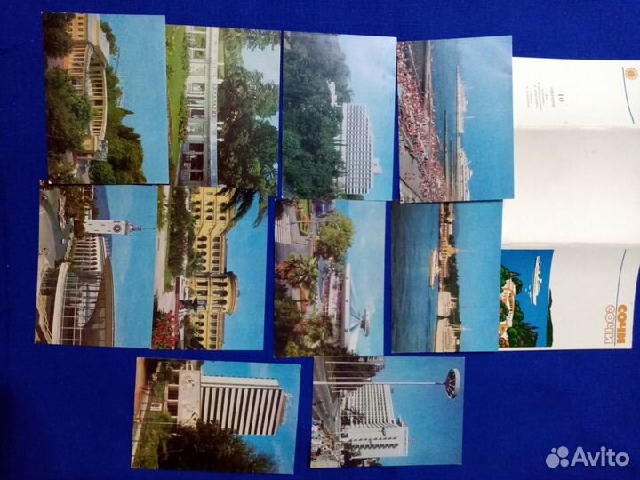 Набор открыток СССР 70х гг