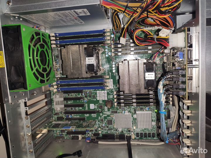 Сервер supermicro Xeon e5 2660 64ram