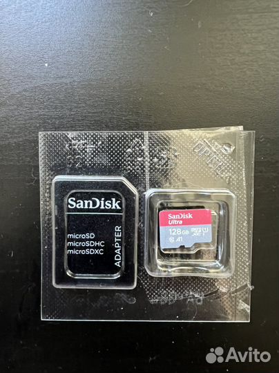 Карта памяти micro sd 128 sandisk Ultra