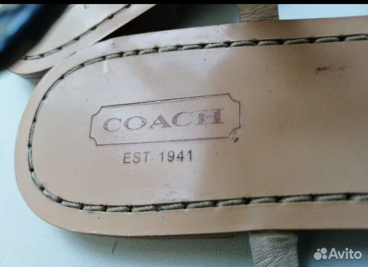 Сандали coach