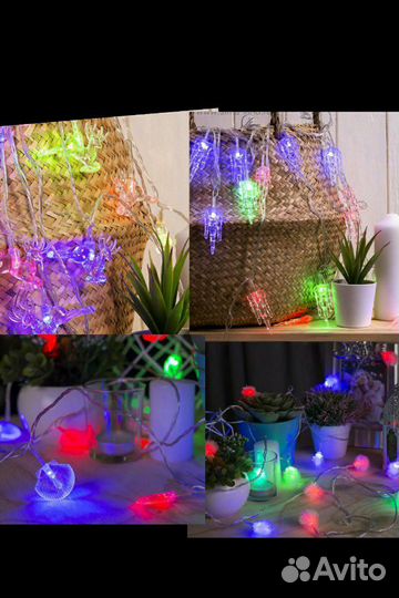 Гирлянды в ассортименте