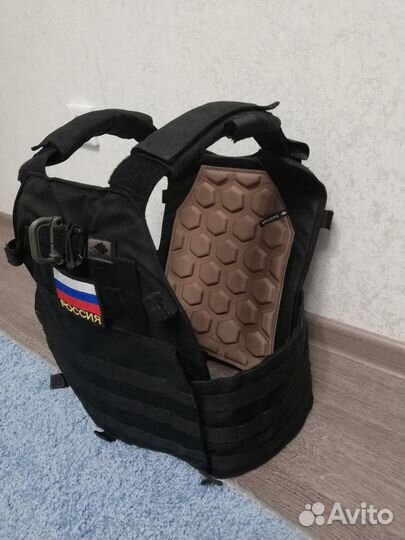 Бронежилет плитник от ars arma 6094 черный