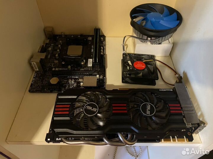 Комплектующие для пк материнская плата видеокарты