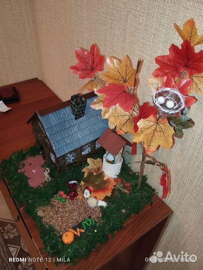 Осенняя поделка в школу