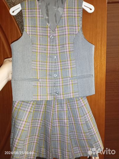 Школьная форма для девочки 128