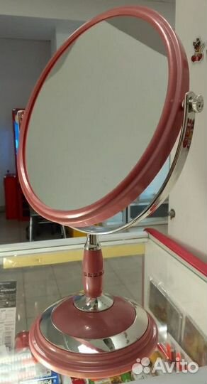 Зеркало декор подарочное двухстороннее на стойке