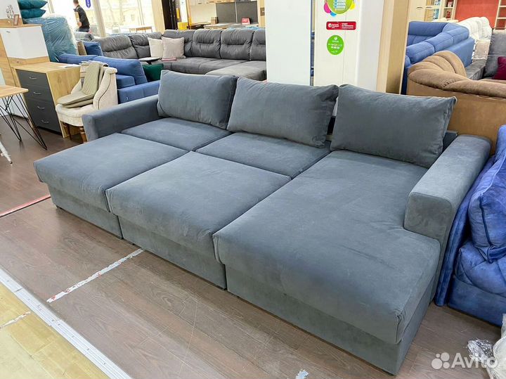 Большой угловой диван на заказ