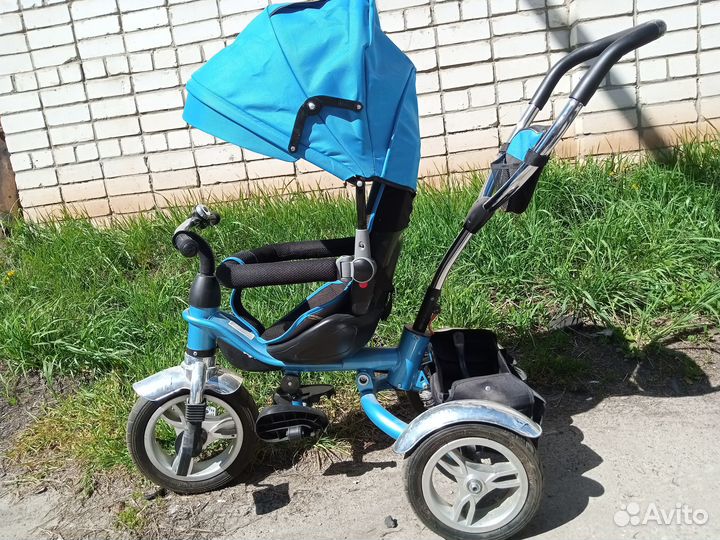 Велосипед с родительской ручкой