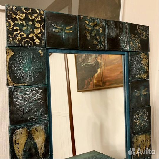 Зеркало настенное ручной работы